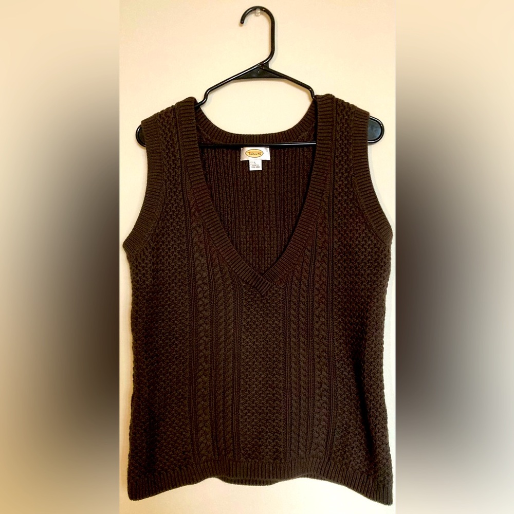 Talbots sweater vest